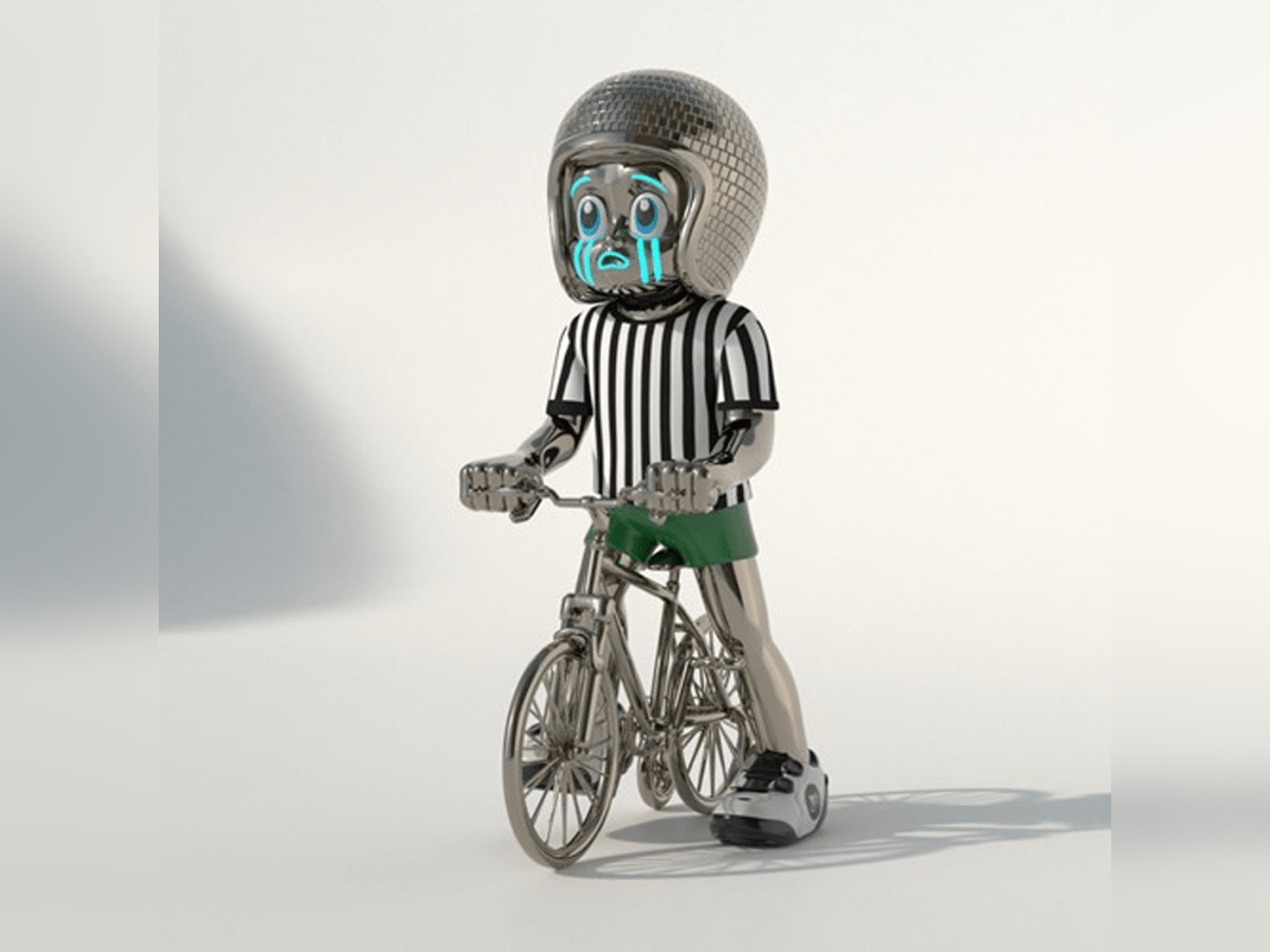 Rendering of the Cry Baby Cry statue designed by artist Ken Kelleher.