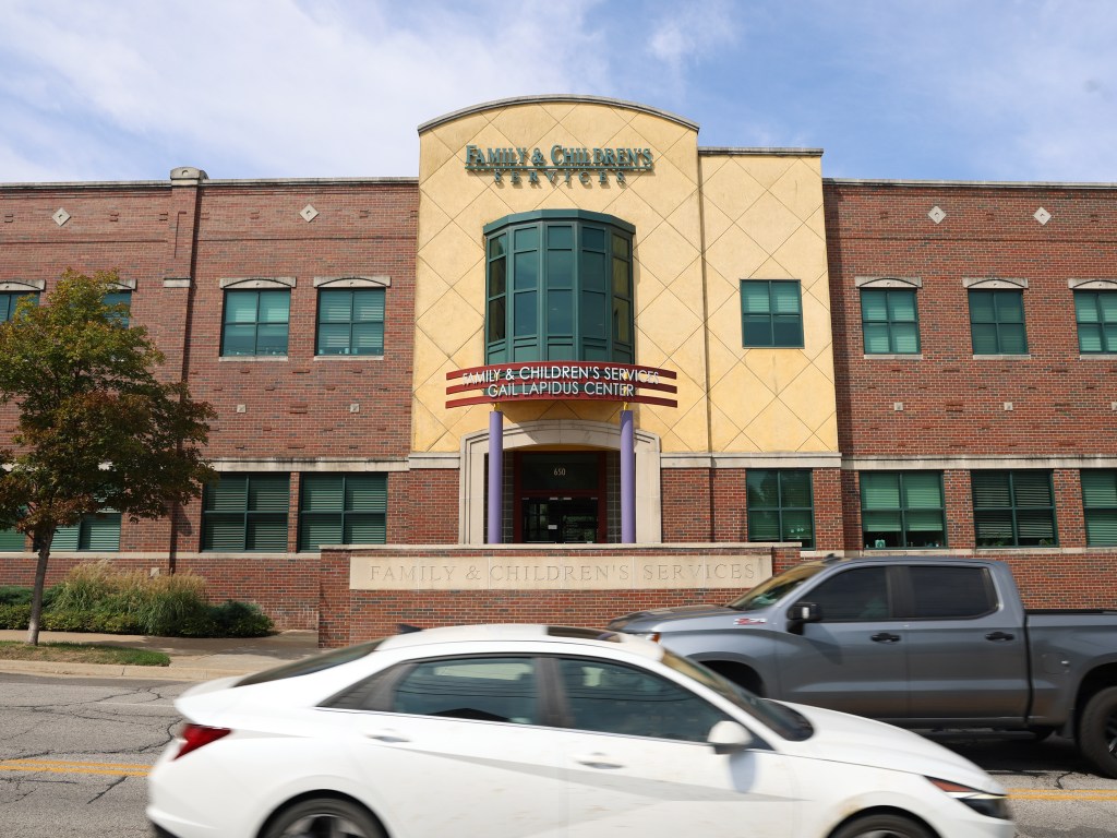 Family and Children's Services's Gail Lapidus Center at 650 S. Peoria Ave. is pictured in September 2025.