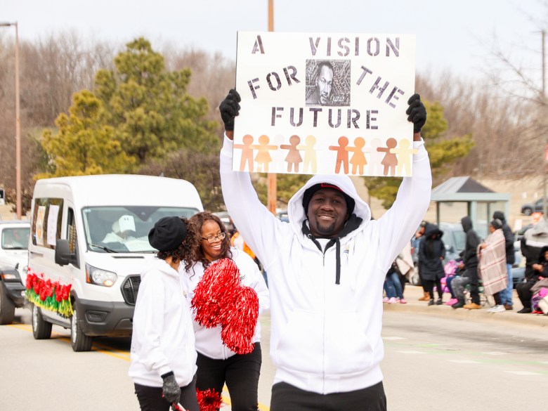 Tulsans take part in the annual Martin Luther King Jr. Commemorative Parade on Feb. 17, 2024. This year's parade is set for Jan. 19 at 11 a.m. in the Historic Greenwood District.