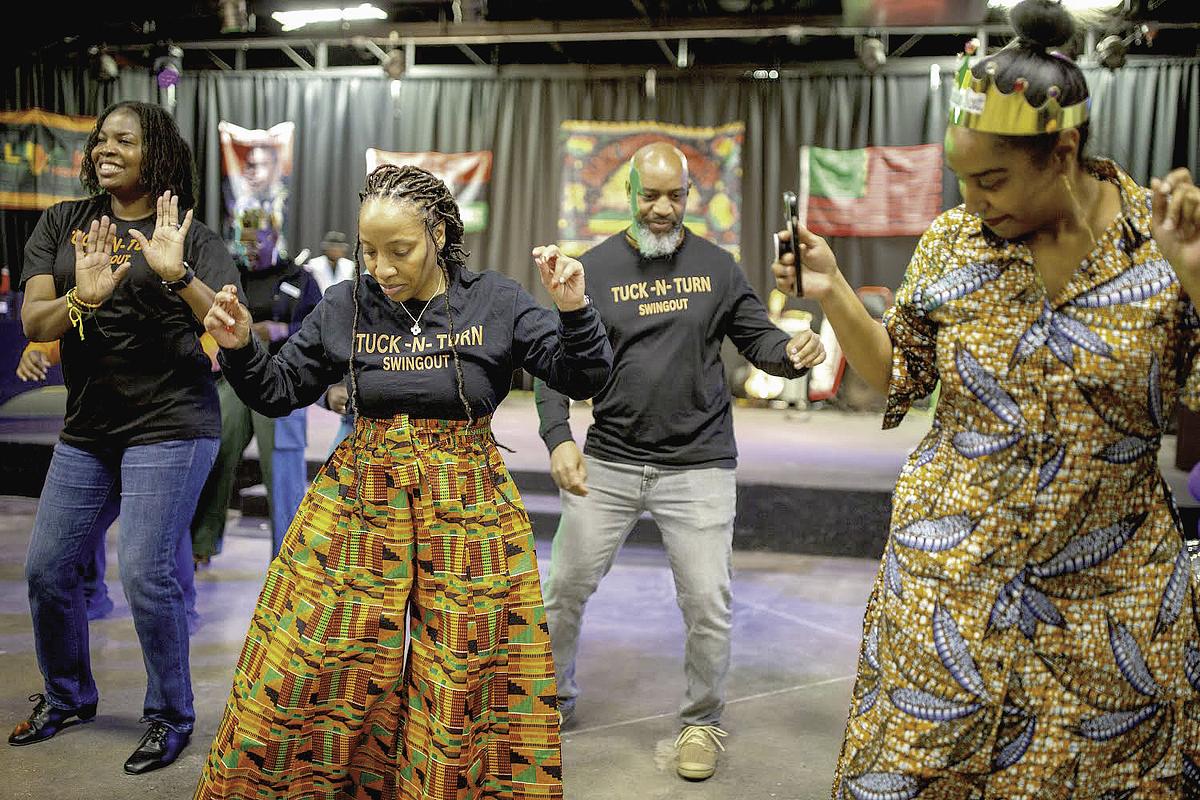 Members of the Tuck-n-Turn dance group perform at the 12th Annual Black Heritage & History Festival.  The 13th Annual Black Heritage and History Festival is set for Feb. 7.