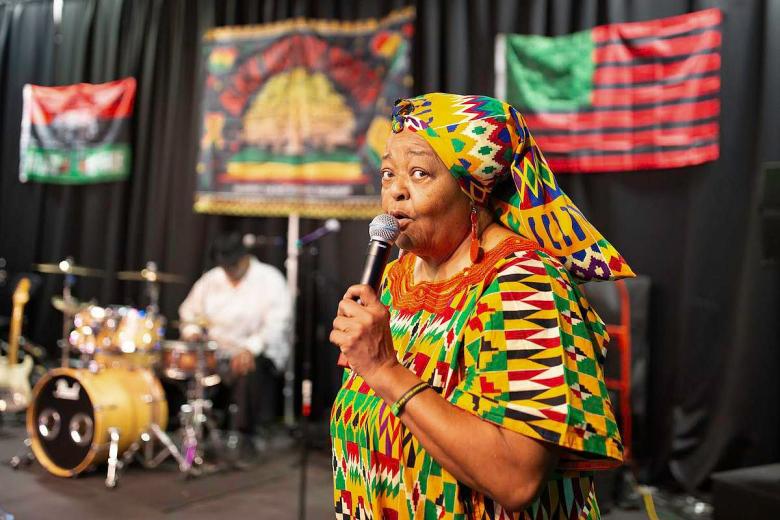 Billie Parker, pictured at the 12th Annual Black Heritage & History Festival, is the founder. of the Tuck-and-Turn dance group. The 13th Annual Black Heritage & History Festival is set for Feb. 7.