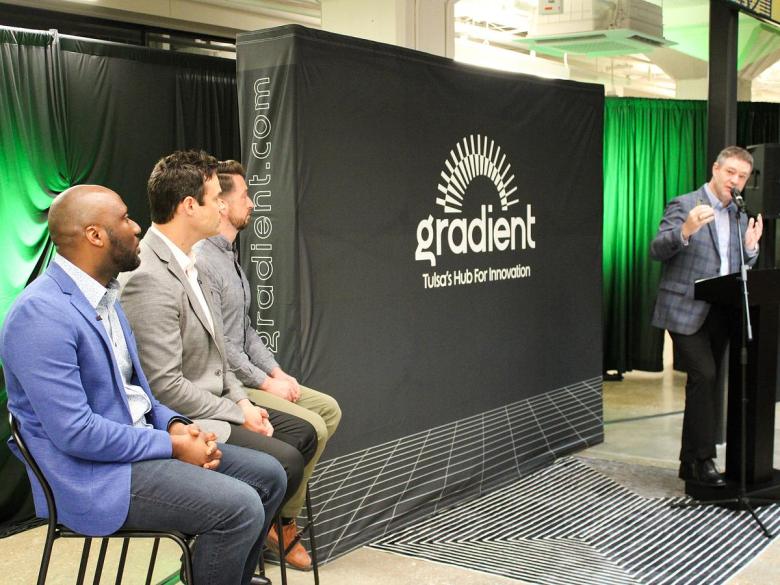 Gradient CEO Devon Laney discusses the importance of founders at the organization's annual impact report release April 16, 2026.