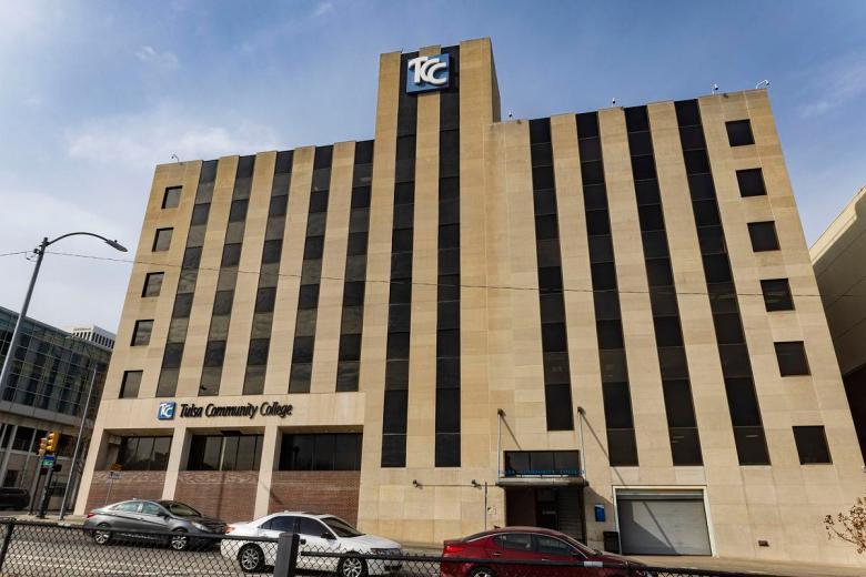 Tulsa Community College's Metro campus is pictured on Feb. 13, 2026.