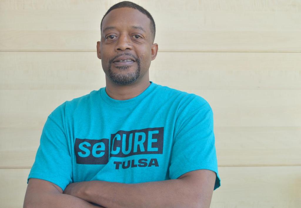 Damian Rozell said he became a credible messenger in January with a goal to mentor youth and help change narratives about north Tulsa. "I've got a heart for it," he told The Eagle during a May 12, 2026, event.