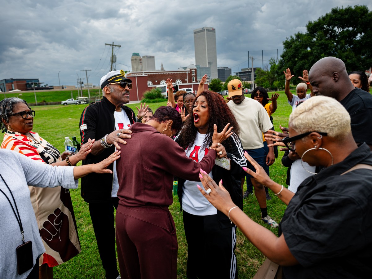 Ahead of Tulsa’s Juneteenth Festival, pastors and organizers pray for peace, safety and unity