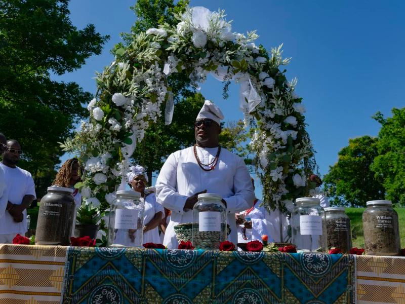‘We will carry your light’: Massacre victims, survivors remembered at soil collection ceremony
