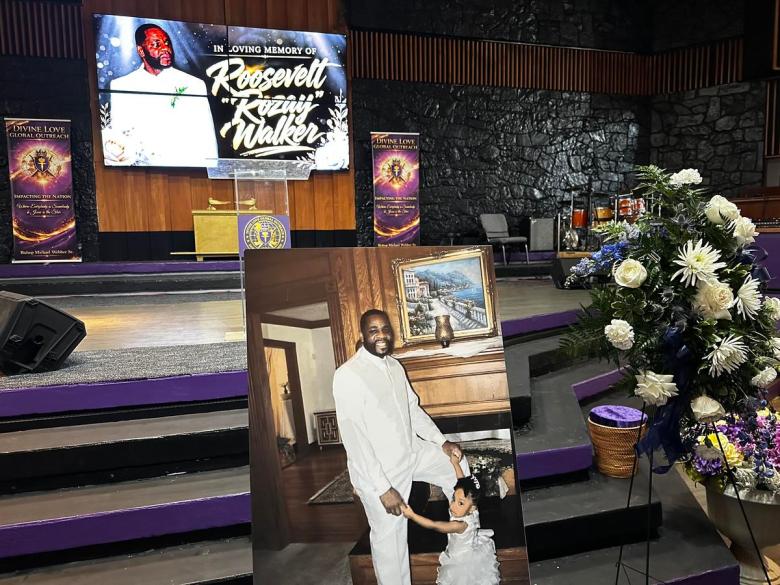 More than 100 family members, friends and associates gathered Thursday to celebrate the life of Roosevelt "Rozay" Walker.