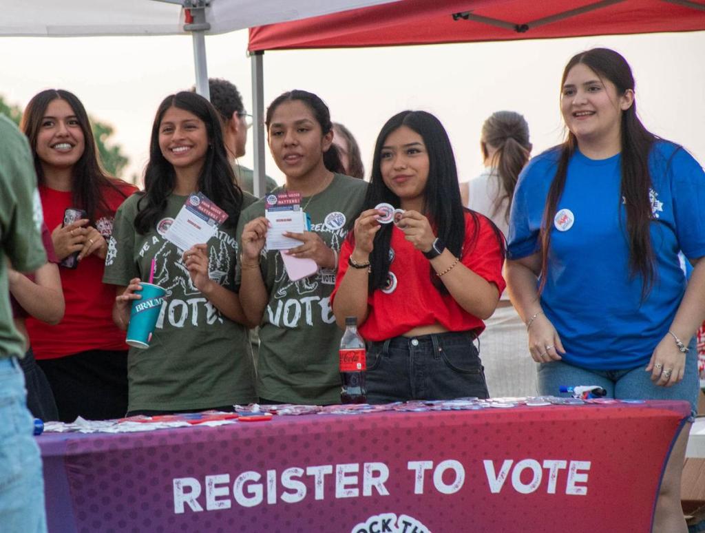 Nonprofit Rock the Native Vote organizes community outreach and civic engagement events, including voter registration, for Native American communities.