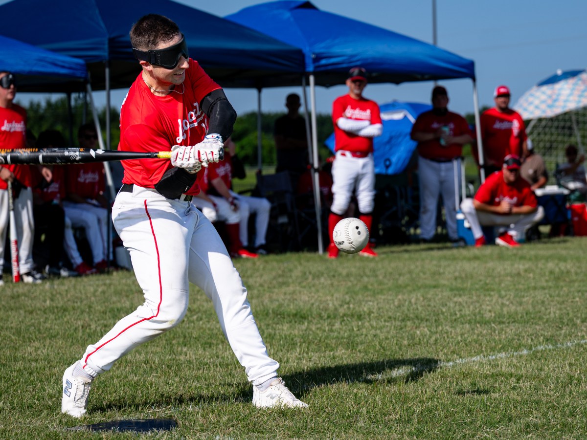 Beeping balls, buzzing bases: Baseball for the visually impaired creates purpose and community