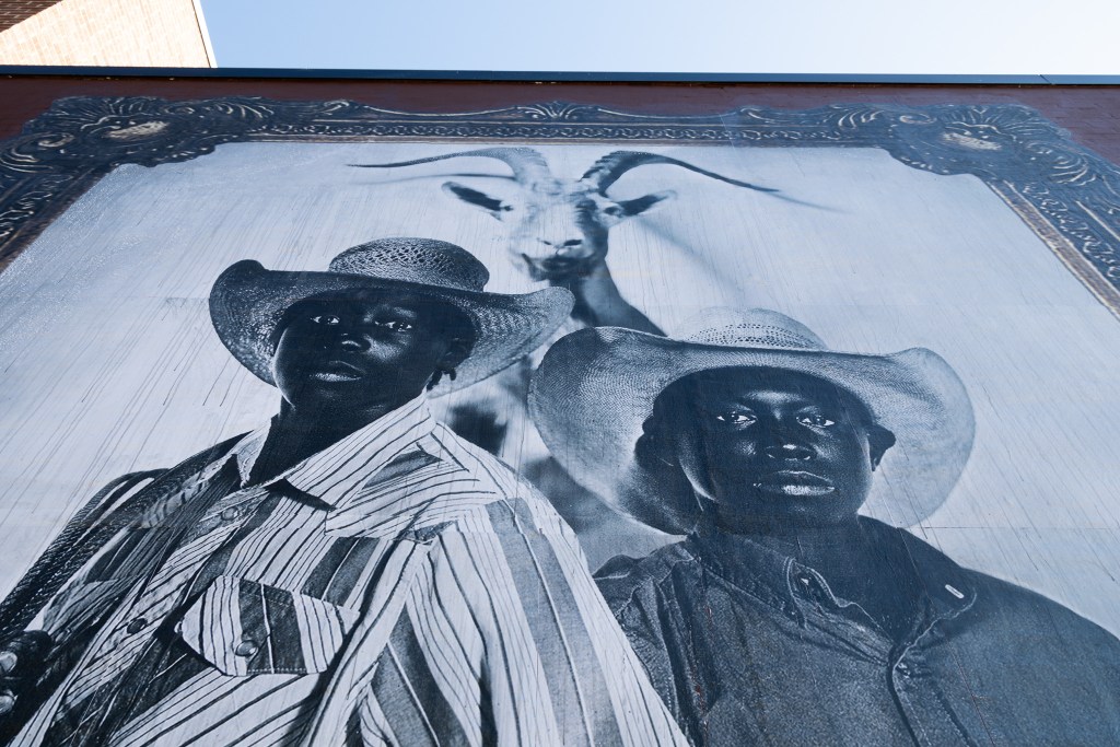 Black boyhood meets the rodeo in Tulsa’s second mural rotating art series