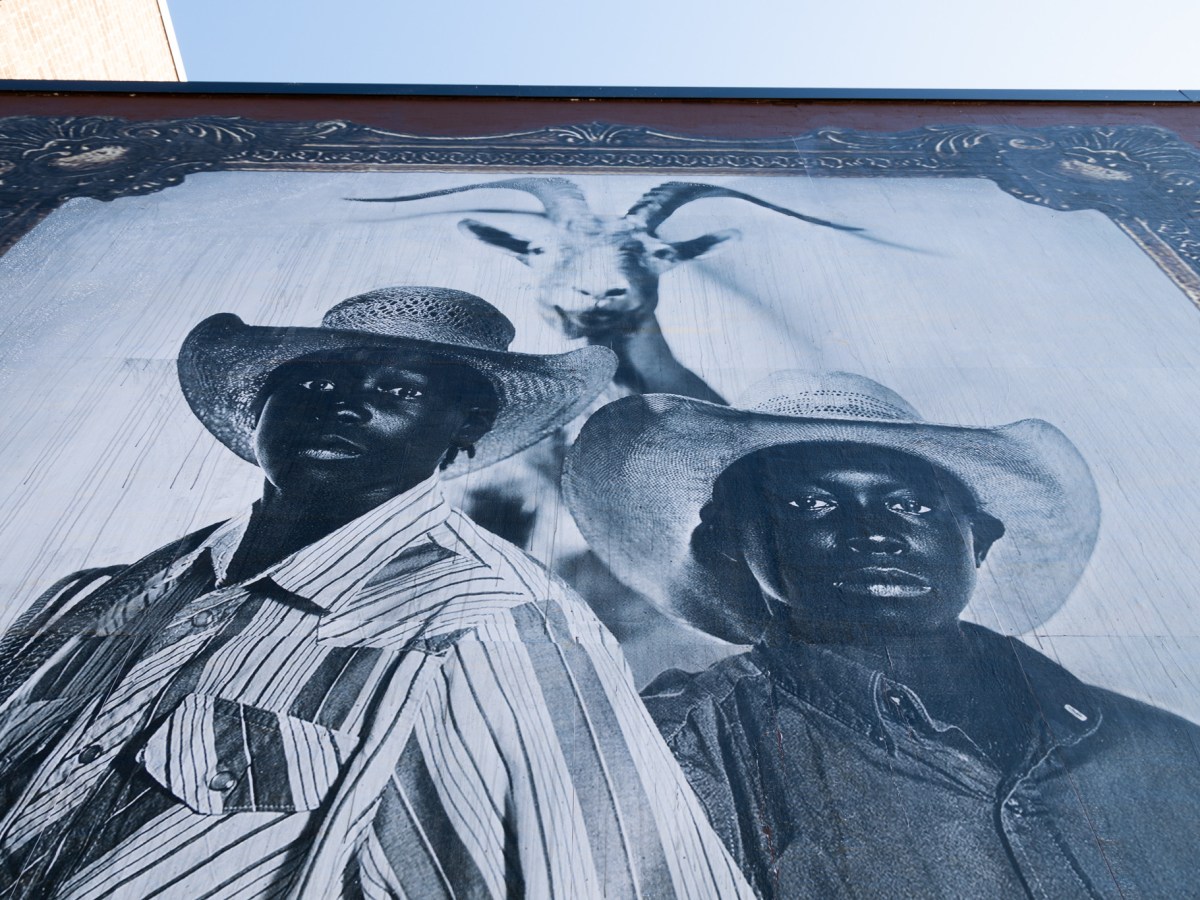 Black boyhood meets the rodeo in Tulsa’s second mural rotating art series