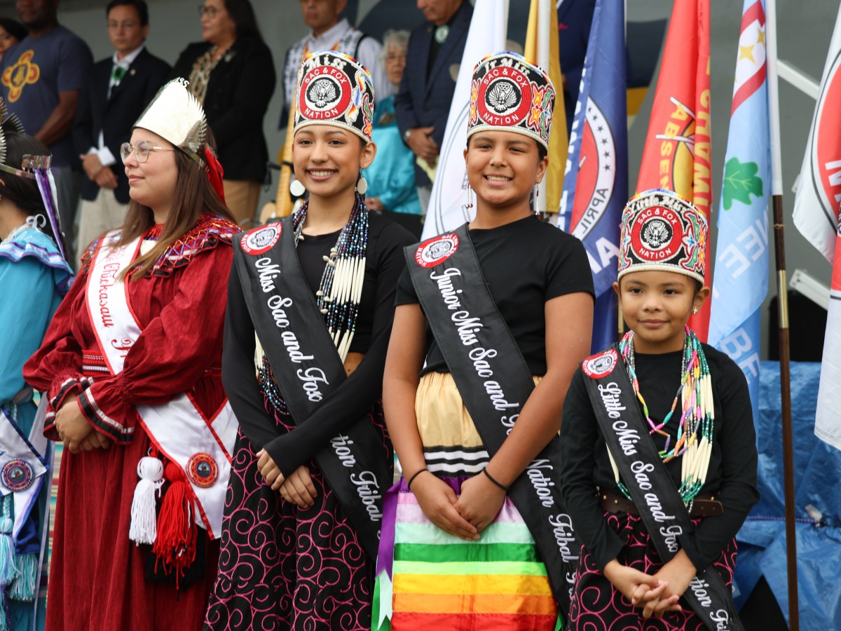 A scene from Tulsa's Native American Day held at Dream Keepers Park Oct. 13, 2025.